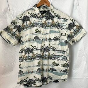 Tropical Print Men's Shirt
